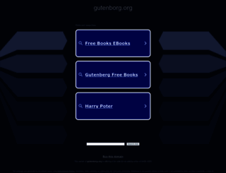 gutenborg.org screenshot