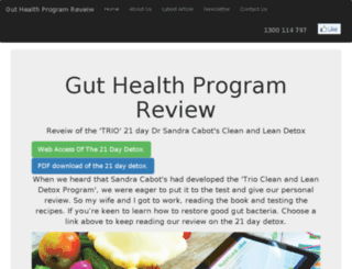 guthealthprogram.com screenshot