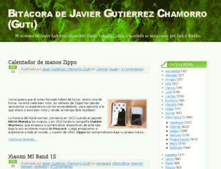 guti.bitacoras.com screenshot