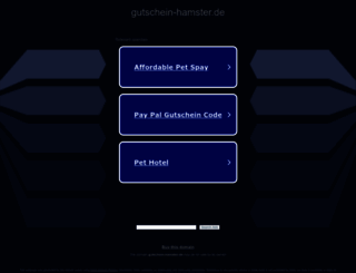 gutschein-hamster.de screenshot