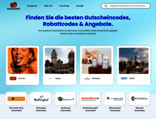 gutscheiner.de screenshot