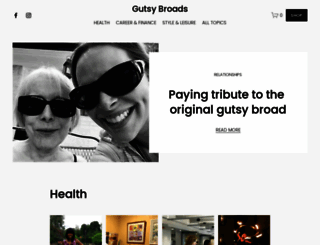 gutsybroads.com screenshot