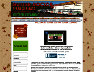 gutterdoctorservices.com screenshot
