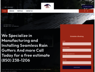 guttermagicllc.com screenshot
