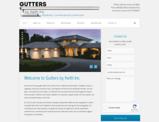 guttersbykeith.com screenshot