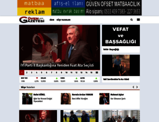 guvengazetesi.com.tr screenshot