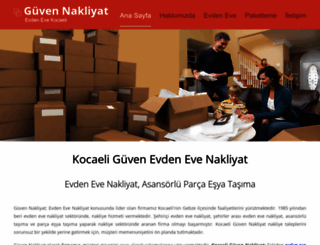 guvennakliyat41.com screenshot