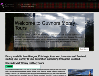 guvnors-moray-tours.com screenshot