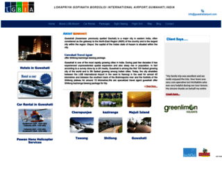 guwahatiairport.com screenshot