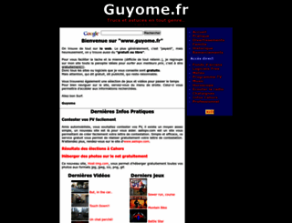 guyome.fr screenshot