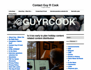 guyrcook.com screenshot