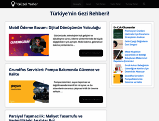 guzelyerler.net screenshot