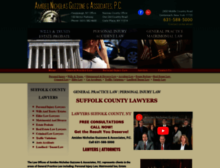 guzzonelaw.com screenshot