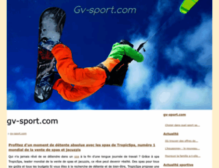 gv-sport.com screenshot