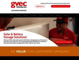 gvecelectricianservice.com screenshot