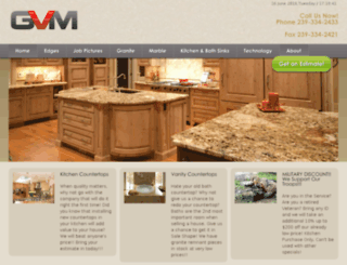 gvmgranite.com screenshot