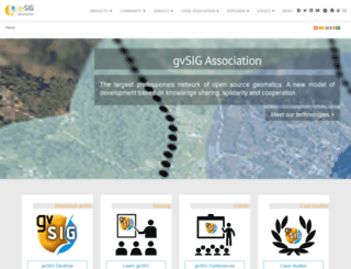 gvsig.org screenshot