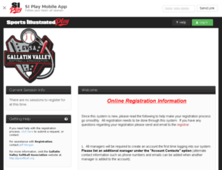 gvsoftball.sportssignupapp.com screenshot