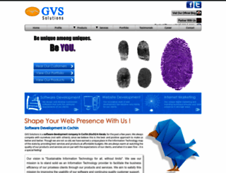 gvssolutions.com screenshot