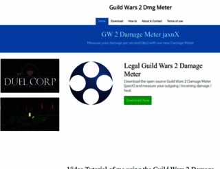 gw2dmg-meter.de screenshot
