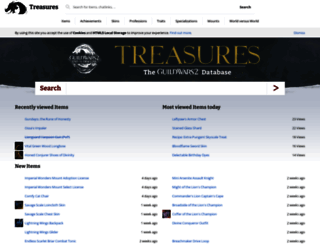 gw2treasures.com screenshot