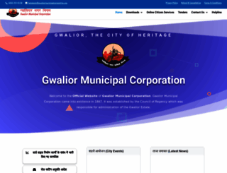 gwaliormunicipalcorporation.org screenshot