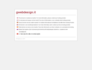 gwebdesign.it screenshot