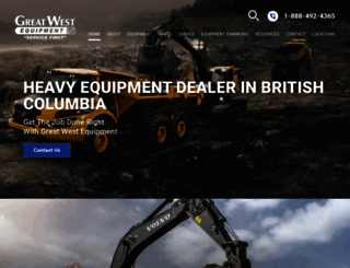 gwequipment.com screenshot