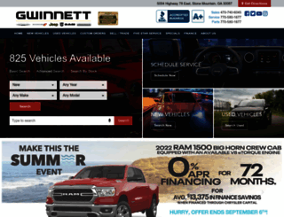 gwinnettcdjr.com screenshot