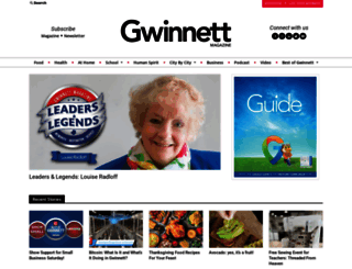 gwinnettmagazine.com screenshot