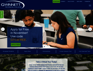 gwinnetttech.edu screenshot