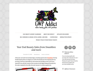 gwpaddict.wordpress.com screenshot