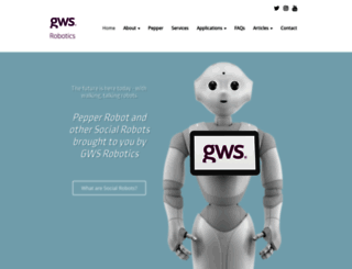 gwsrobotics.com screenshot