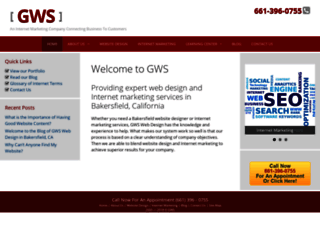 gwswebdesign.com screenshot