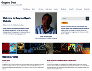 gwynnedyer.com screenshot