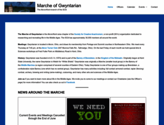 gwyntarian.midrealm.org screenshot