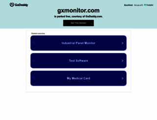 gxmonitor.com screenshot