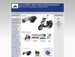 gy6store.com screenshot