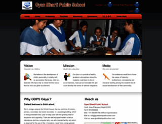 gyanbhartipublicschool.com screenshot