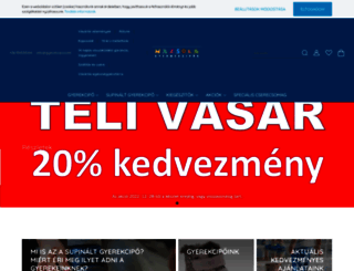 gyerekcipo.com screenshot