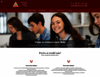 gymalke.edupage.org screenshot