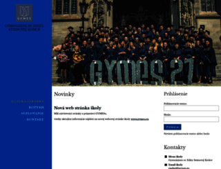 gymes.edupage.org screenshot