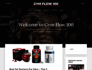 gymflow100.com screenshot