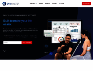 gymmastersoftware.com screenshot