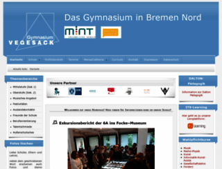 gymnasium-vegesack-bremen.de screenshot