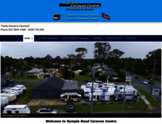 gympieroadcaravans.com.au screenshot