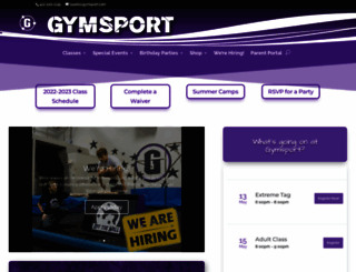 gymsport.com screenshot