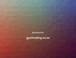 gymtrading.co.za screenshot