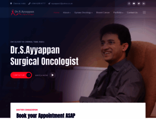 gynaeconcologist.com screenshot