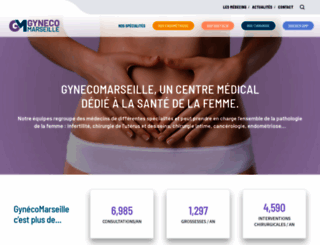 gynecomarseille.com screenshot
